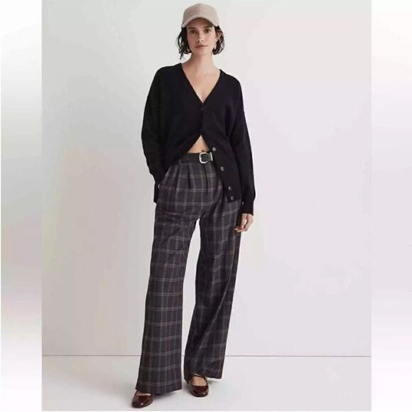 NWT Madewell V-Neck Relaxed Cardigan in True Black Size XS - Picture 13 of 13